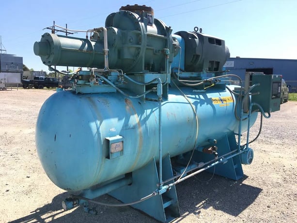 500 HP Frick, Rotary Screw Compressor Package, 450 V, 4500 RPM, 362 psig, 2001 - Image 9