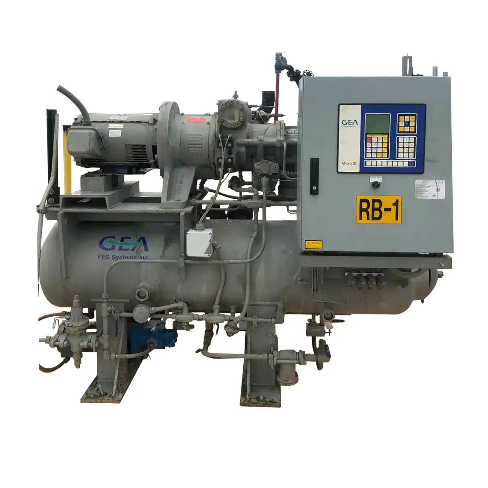 40 HP GEA G-62, Rotary Screw Compressor Package, 460/230/208 V, 406 psig, 2004 - Image 3