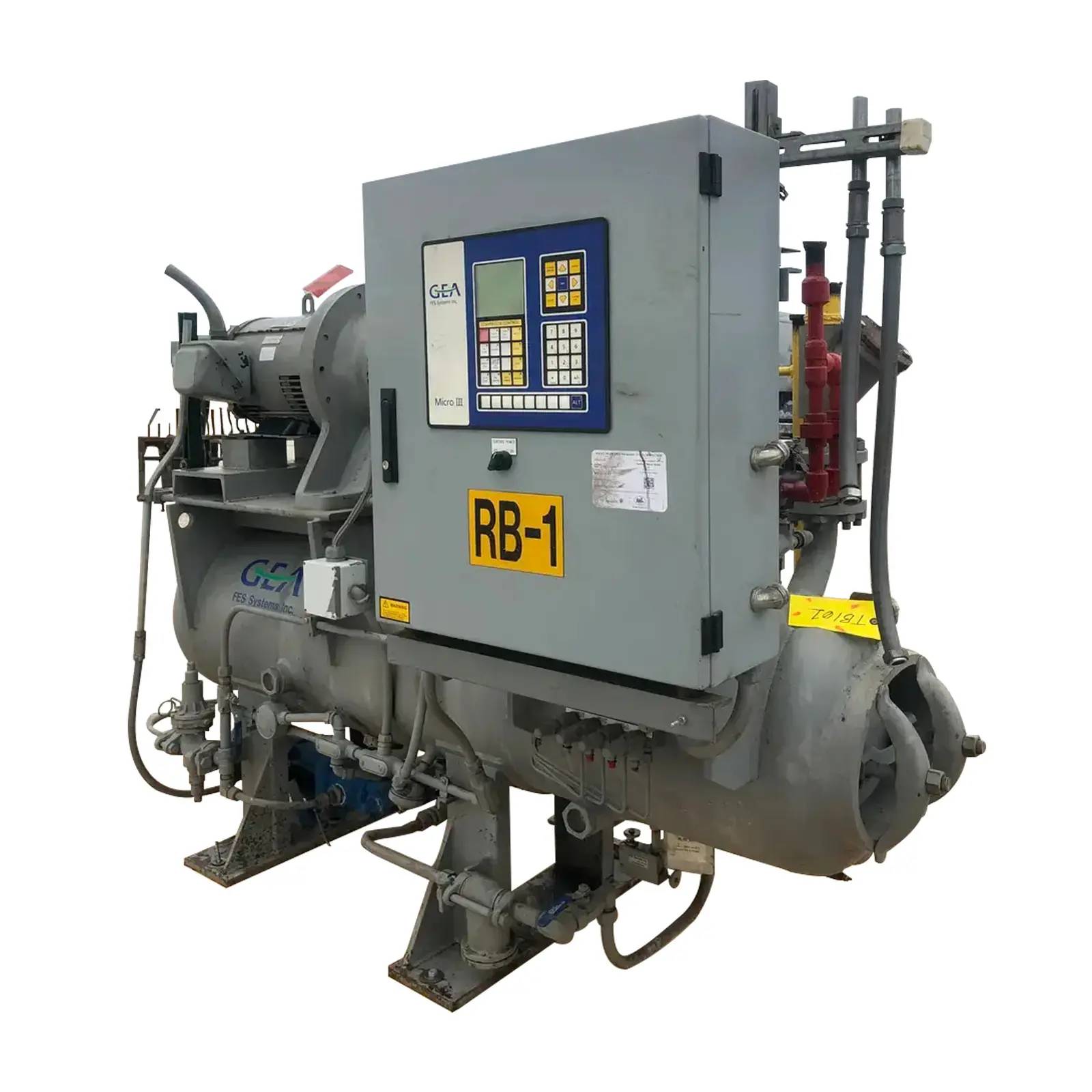 40 HP GEA G-62, Rotary Screw Compressor Package, 460/230/208 V, 406 psig, 2004 - Image 4