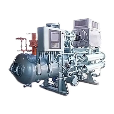 575 HP Mycom 250SU-MX, Rotary Screw Compressor Package, 2400/4160 V, 52102 hours Runtime - Image 1