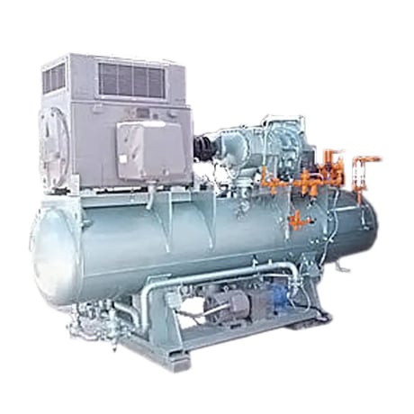 575 HP Mycom 250SU-MX, Rotary Screw Compressor Package, 2400/4160 V, 52102 hours Runtime - Image 2
