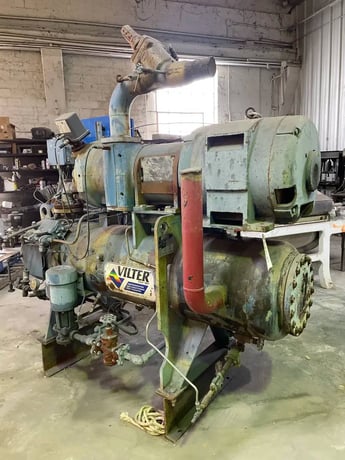 125 HP Vilter, Rotary Screw Compressor Package, 230/460 V, 450 psig, 1997 - Image 4