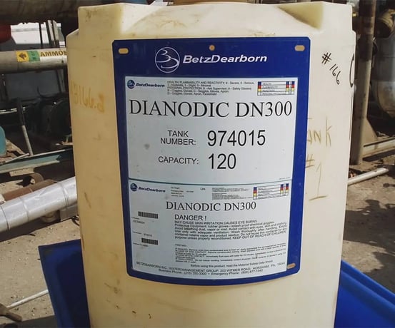 Betz - Dearborn, Poly Storage Tank with Spill Tub, 120 Gallon, 28" diameter x 47" H, 250 psi - Image 6