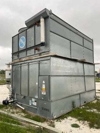 2360 Ton, BAC CXV-466, Evaporative Condenser, 10 HP Motors, 4 Tower Units, 14400 CFM - Image 9