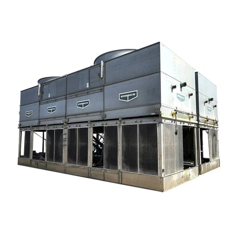 725 Ton, Evapco ATC-2900B, Evaporative Condenser, 1-25 HP Motor, 113150 CFM, 1200 GPM, 2001 - Image 2