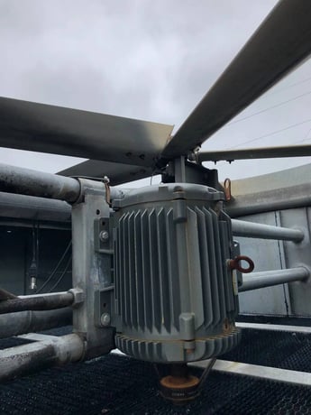 725 Ton, Evapco ATC-2900B, Evaporative Condenser, 1-25 HP Motor, 113150 CFM, 1200 GPM, 2001 - Image 10