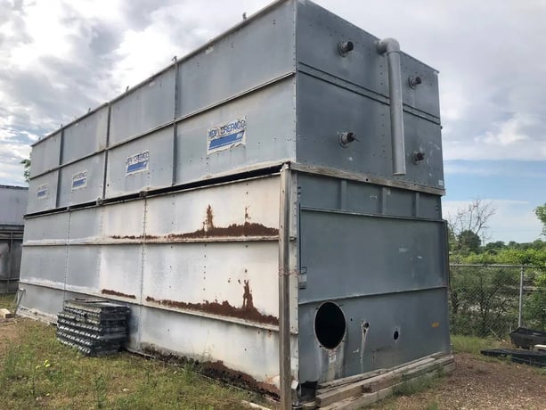 1770 Ton, Evapco PMCB-1770, Evaporative Condenser, 1-30 HP Motor, 2 Tower Units, 350 psi, 1997 - Image 5