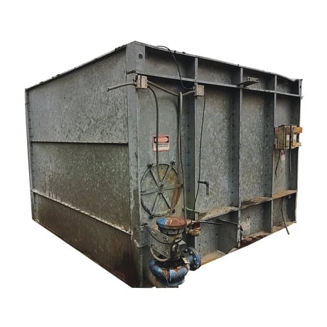 425 Ton, Imeco XLP-XL-425, Evaporative Condenser, 1-10 HP Motor, 300 psi, 350 GPM, 2001 - Image 2