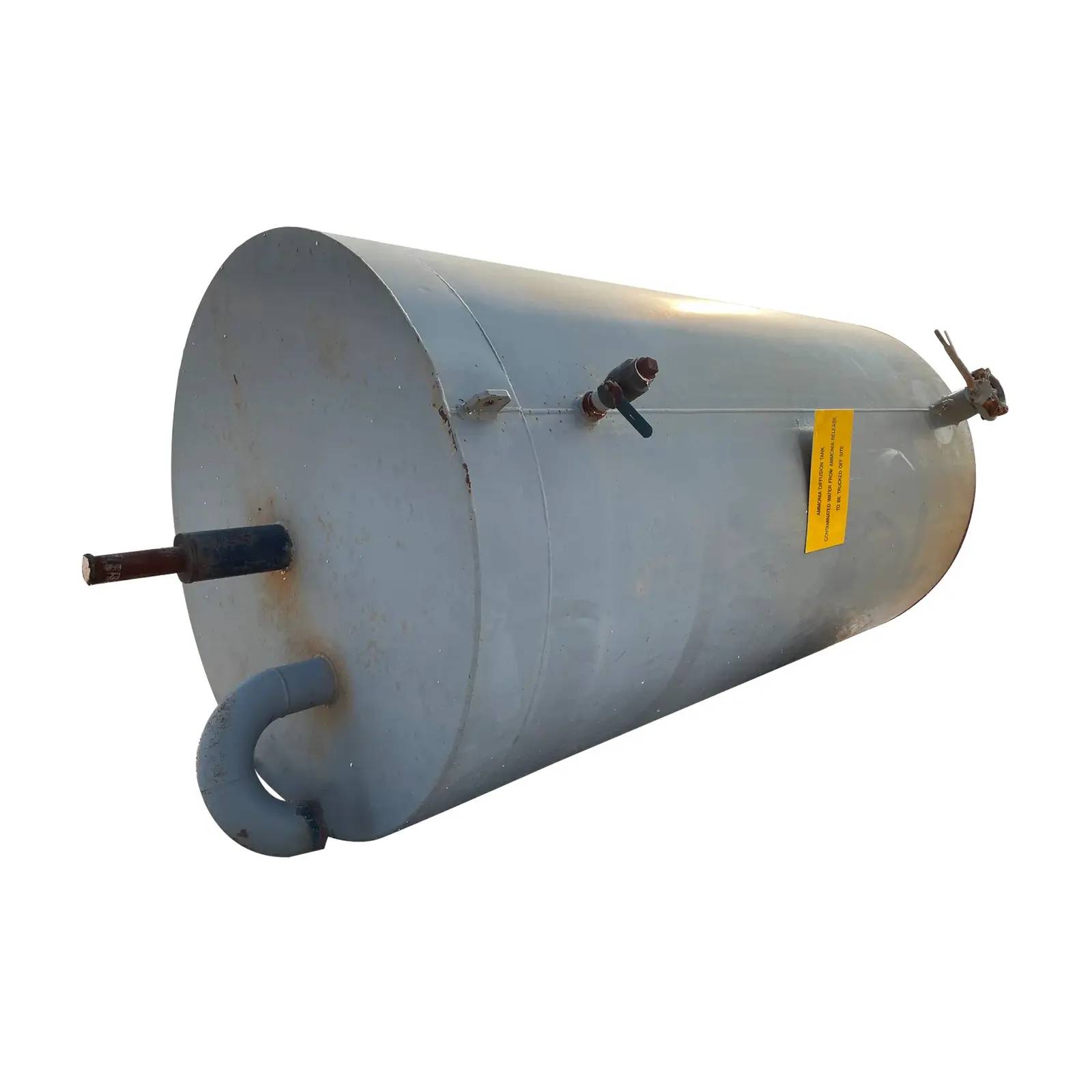 2290 gallon Genemco, Vertical Diffusion Vessel, 72" diameter x 130" L - Image 2
