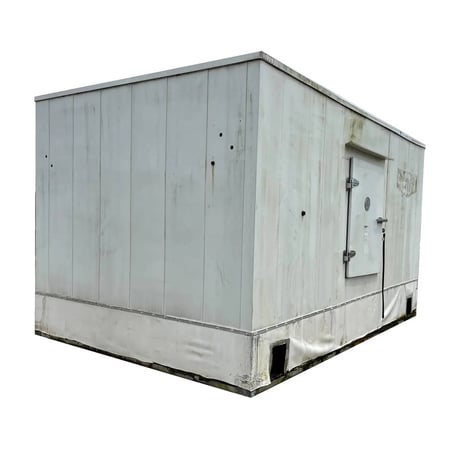 3 Fans, Evapco NTPA-49-0408, Ammonia Evaporator Coil- 38 TR, Low Temperature, 3 HP, 29708 CFM, 2002 - Image 2
