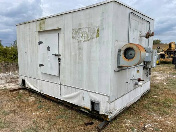 3 Fans, Evapco NTPA-49-0408, Ammonia Evaporator Coil- 38 TR, Low Temperature, 3 HP, 29708 CFM, 2002 - Image 4