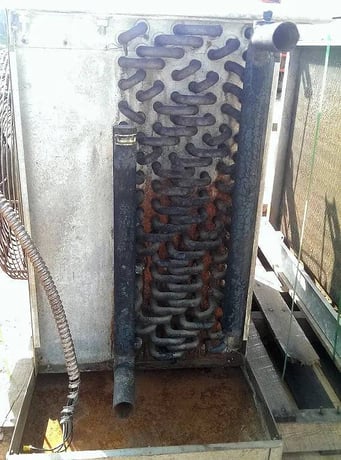 Frigid Coil HTC-184-1/3-C.width, Ammonia Evaporator Coil, 0.33 HP, 350 psi, 1988 - Image 4