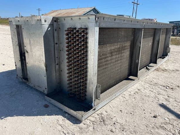 3 Fans, Krack CPC-448-4-RBF-22-HGU-LH-7.5, Ammonia Evaporator Coil, 7.5 HP, 1984 - Image 6