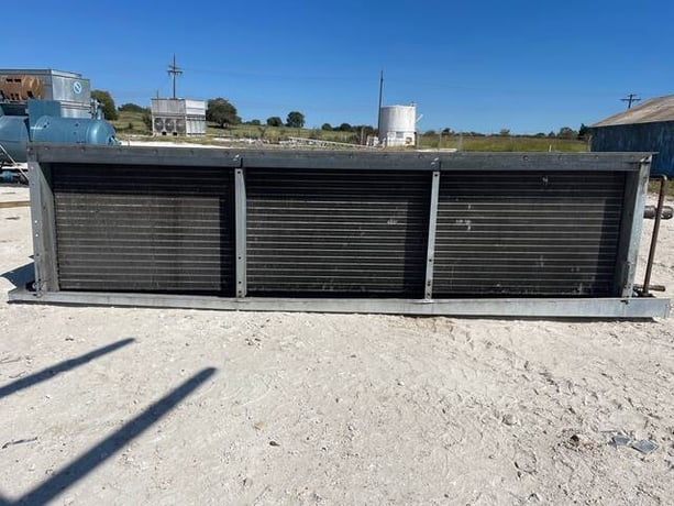 3 Fans, Krack CPC-448-4-RBF-22-HGU-LH-7.5, Ammonia Evaporator Coil, 7.5 HP, 1984 - Image 7