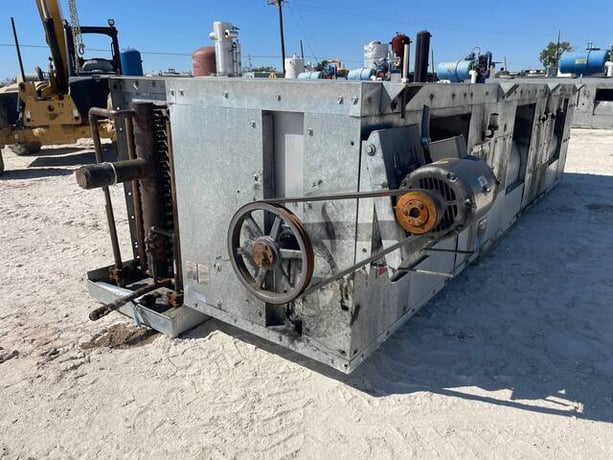 3 Fans, Krack CPC-448-4-RBF-22-HGU-LH-7.5, Ammonia Evaporator Coil, 7.5 HP, 1984 - Image 10