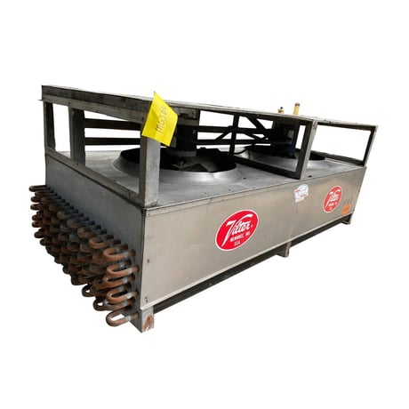 2 Fans, Vilter UF 21-64-1/2-XA-HGC, Ammonia Evaporator Coil - 9 TR, Low Temperature, 2 HP, 11600 CFM, 550 FPM - Image 2