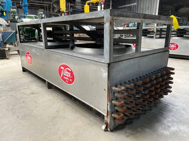 2 Fans, Vilter UF 21-64-1/2-XA-HGC, Ammonia Evaporator Coil - 9 TR, Low Temperature, 2 HP, 11600 CFM, 550 FPM - Image 8