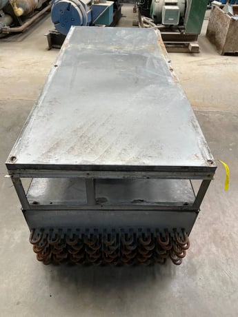 2 Fans, Vilter UF 21-64-1/2-XA-HGC, Ammonia Evaporator Coil - 9 TR, Low Temperature, 2 HP, 11600 CFM, 550 FPM - Image 10