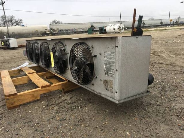 5 Fans, Hussmann HC6A-278AB AL-T, Ammonia/Freon Evaporator Coil- 3.48 TR, Medium Temperature, Wet Coil, 0.06 - Image 4