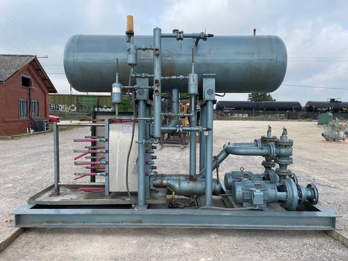Mitts & Merrill CWP-CS-OS-I, Ammonia-Glycol Plate & Frame System Skid, 20 HP, 3500 RPM, 1999 - Image 7