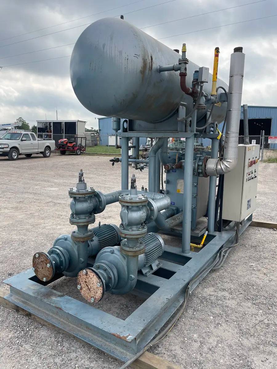 Mitts & Merrill CWP-CS-OS-I, Ammonia-Glycol Plate & Frame System Skid, 20 HP, 3500 RPM, 1999 - Image 10