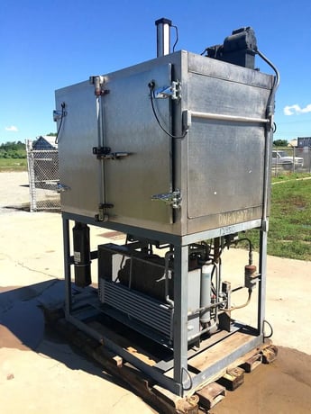 24" x 48" APV 12, Un-used APV Crepaco Amerio Manual Contact Plate Freezer, 7 Extended Aluminum Plates, 0.108 - Image 6