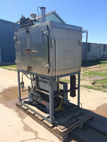 24" x 48" APV 12, Un-used APV Crepaco Amerio Manual Contact Plate Freezer, 7 Extended Aluminum Plates, 0.108 - Image 7