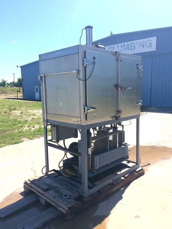 24" x 48" APV 12, Un-used APV Crepaco Amerio Manual Contact Plate Freezer, 7 Extended Aluminum Plates, 0.108 - Image 8