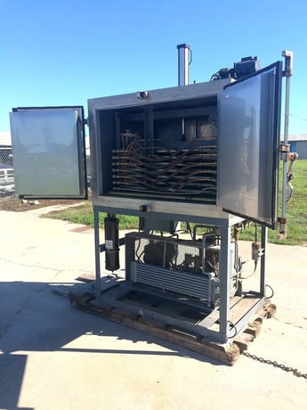 24" x 48" APV 12, Un-used APV Crepaco Amerio Manual Contact Plate Freezer, 7 Extended Aluminum Plates, 0.108 - Image 10