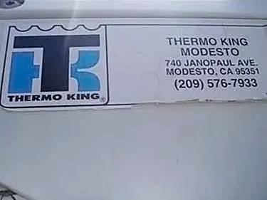 Thermo King KD II-50, Electric/Diesel Refrigerated Box, 20' L x 7 ' 0' width x 7' 6" H, 5/4.2 HP, 1990 - Image 7