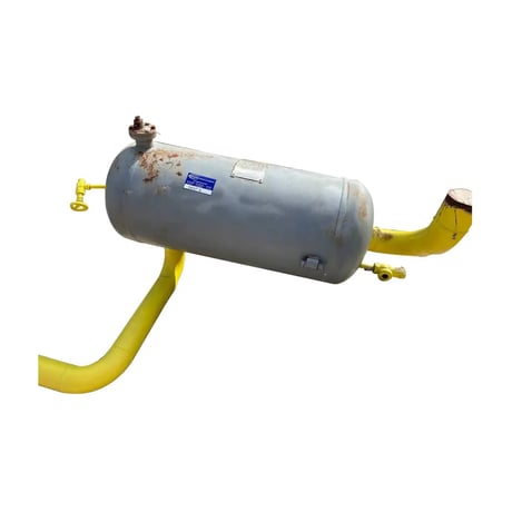 81 gallon Frick, Horizontal Ammonia Intercooler, 20" diameter x 60" L Tank, 1974 - Image 1