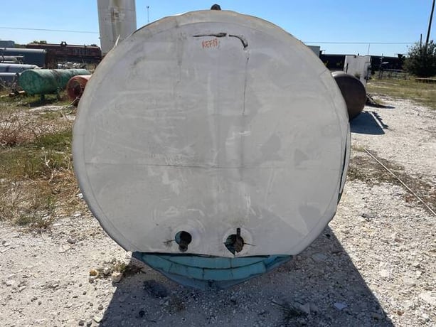 2185 gallon Precision Heat Exchanger Co, Horizontal Intercooler, 52" diameter x 203" L Tank, 1987 - Image 9