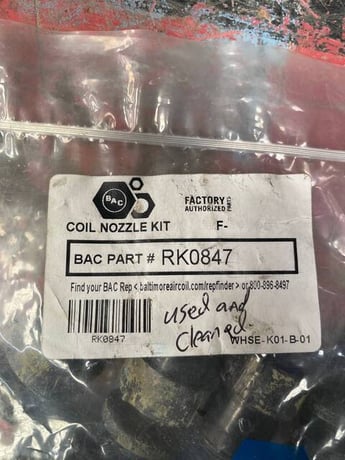 BAC RK0847, Coil Spray Nozzle Kit, 16 pieces - Image 5