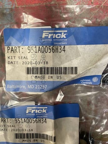 Frick 951A0056H34, Seal Kit, 3 pieces - Image 6