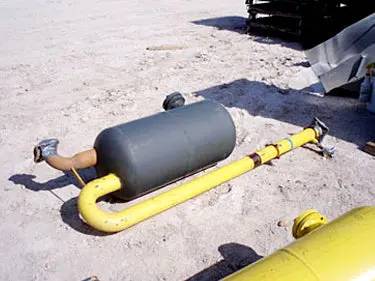 23 Gallons, Vilter, Vertical Oil Separator Tank, 15" diameter x 30" L Tank, 250 psi @ 400°F, 1962 - Image 8