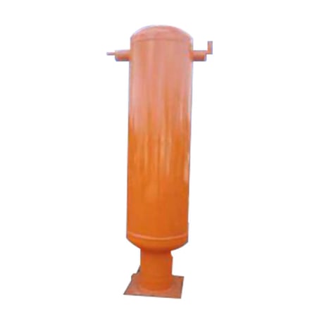 80 Gallons, Vilter, Vertical Oil Separator, 38" L x 24" width x 101" H, 250 PSI @ 650F - Image 1