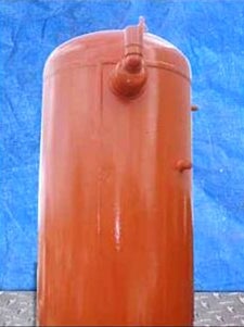 80 Gallons, Vilter, Vertical Oil Separator, 38" L x 24" width x 101" H, 250 PSI @ 650F - Image 5