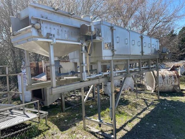 HMI, Heating Tunnel Pasteurizing Conveyor for Whole Citrus Fruit, 24" width x 5" H - Image 5
