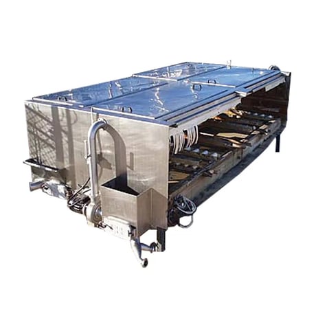 SMB #04.1.0.213, Stainless Steel Cooling Tunnel - 6.5' wide, 15" width x 9" H - Image 2