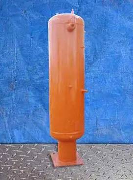 140 gallon E.L. Nickell C-1930, Ammonia Vertical Receiver, 24" diameter x 72" L Tank, 150 Psi @ 650 F to -20 F - Image 4