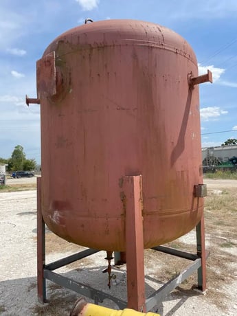 4259 gallon Frick, Vertical Ammonia Suction Trap, 86" diameter x 112" L Tank, 250 PSI @ 200 F, 1998 - Image 10