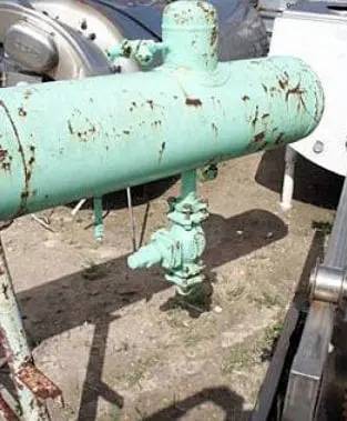 60 gallon Vilter, Horizontal Receiving Tank, 144" L x 14" width x 54" H, 250 psi @ 400 F - Image 6