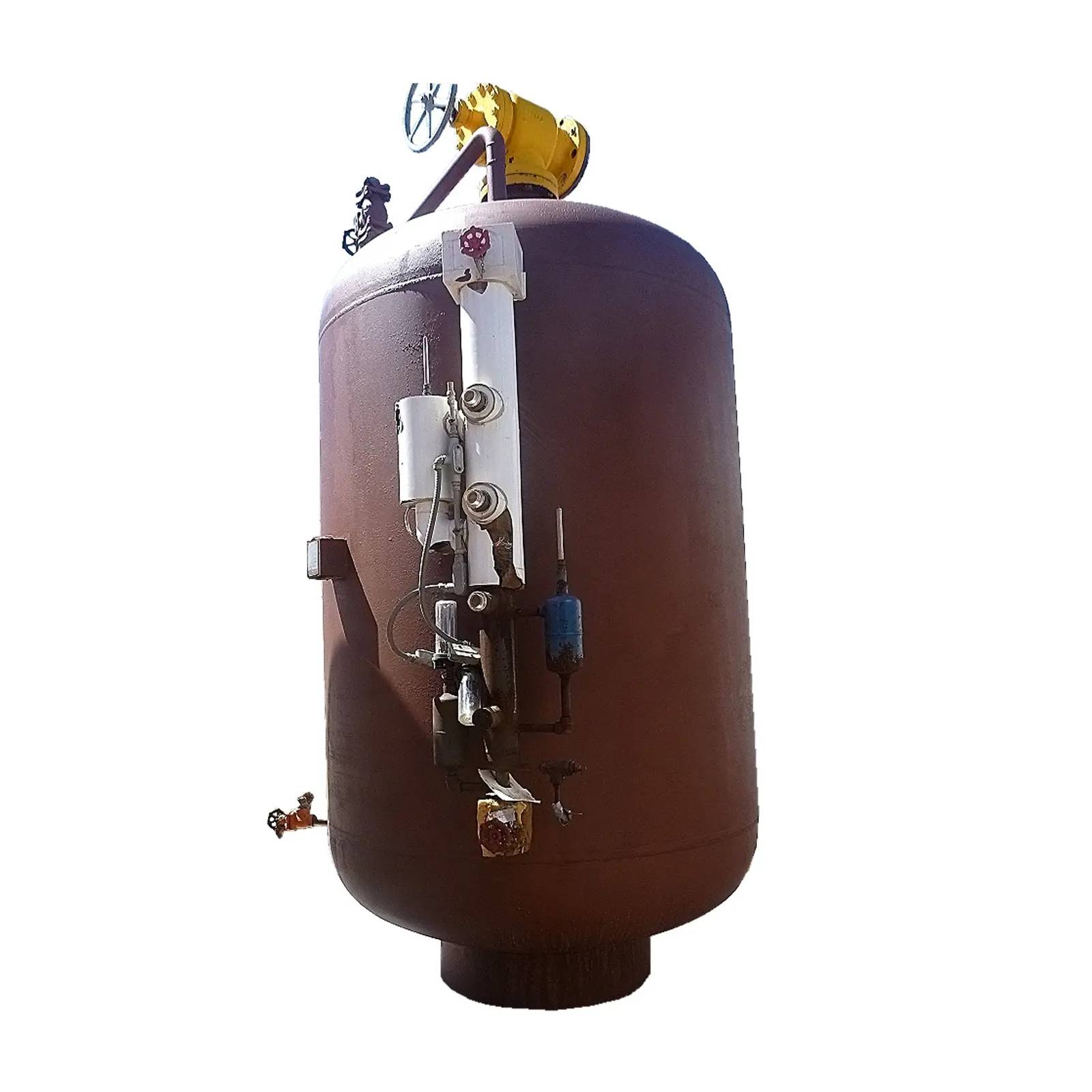 1500 gallons, E. L. Nickell, Vertical Ammonia Receiver, 72" diameter x 80" L Tank, 150 PSI @ 650 F to -20F - Image 2