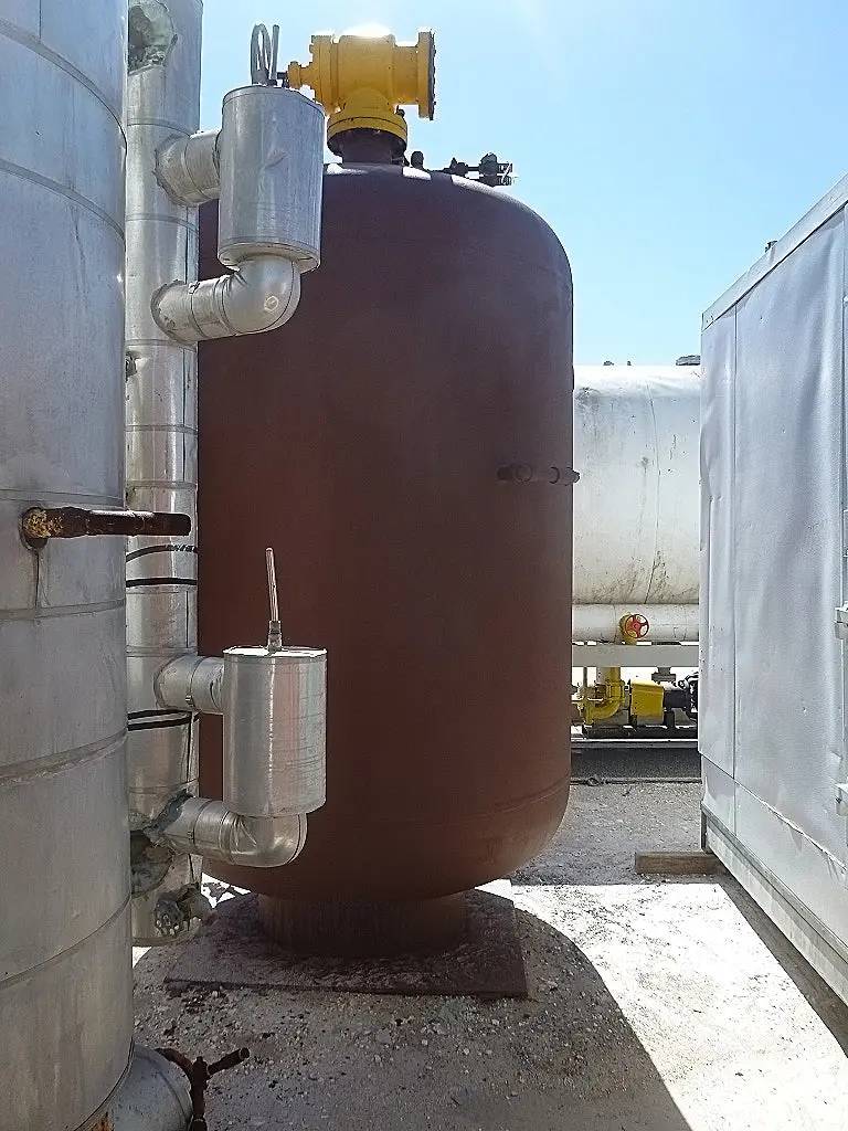 1500 gallons, E. L. Nickell, Vertical Ammonia Receiver, 72" diameter x 80" L Tank, 150 PSI @ 650 F to -20F - Image 5