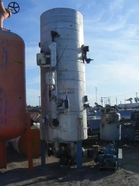 1000 gallons, Reco, Vertical Ammonia Recirculator Package, 48" diameter x 120" L Tank, 150 psi at 300 F - Image 5