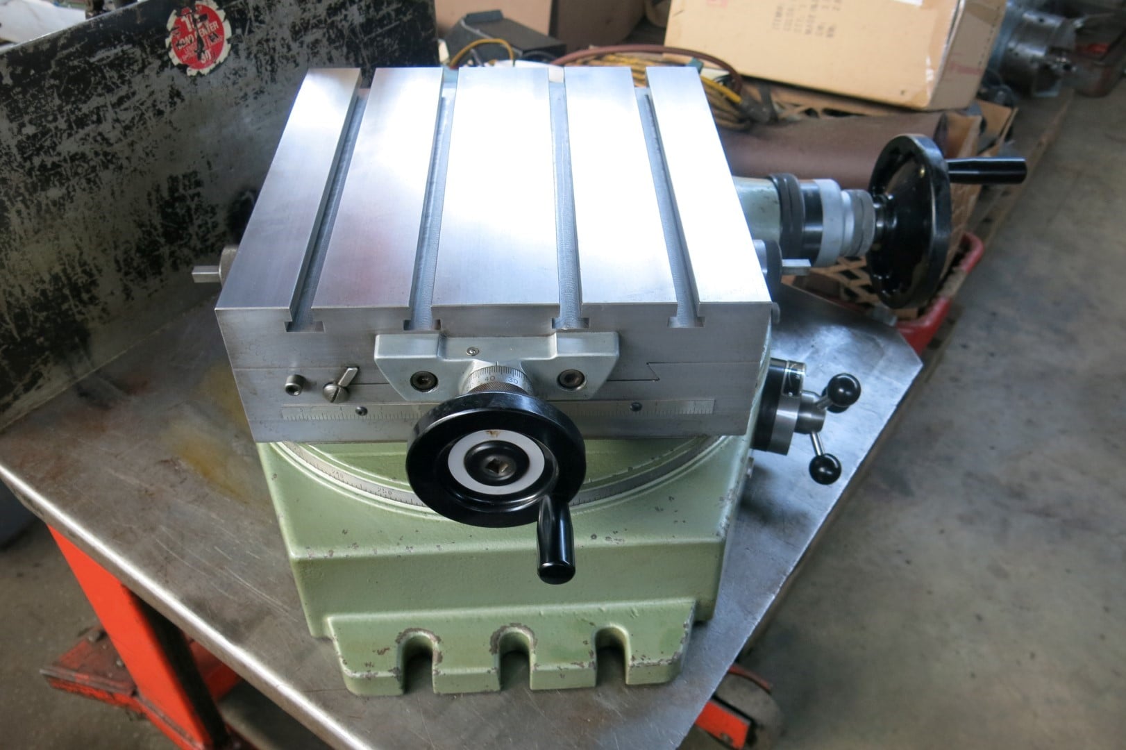 13" Advance #B-13, 13" x 13" X-Y Rotary Table - Image 6