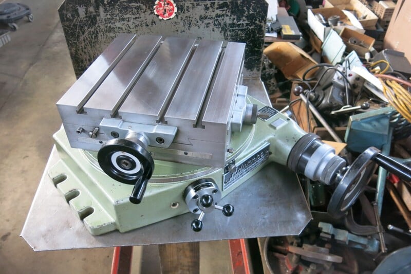 13" Advance #B-13, 13" x 13" X-Y Rotary Table - Image 7