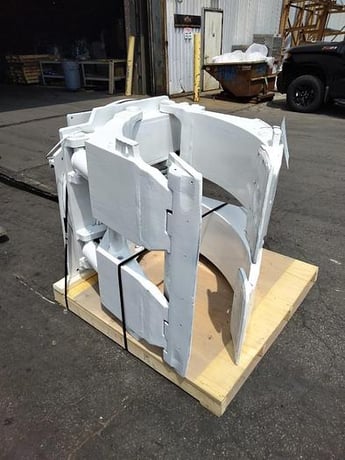 Cascade #90F-RDP-147, 60" dia roll clamp, class IV, serial #PTL1810994-1 - Image 1