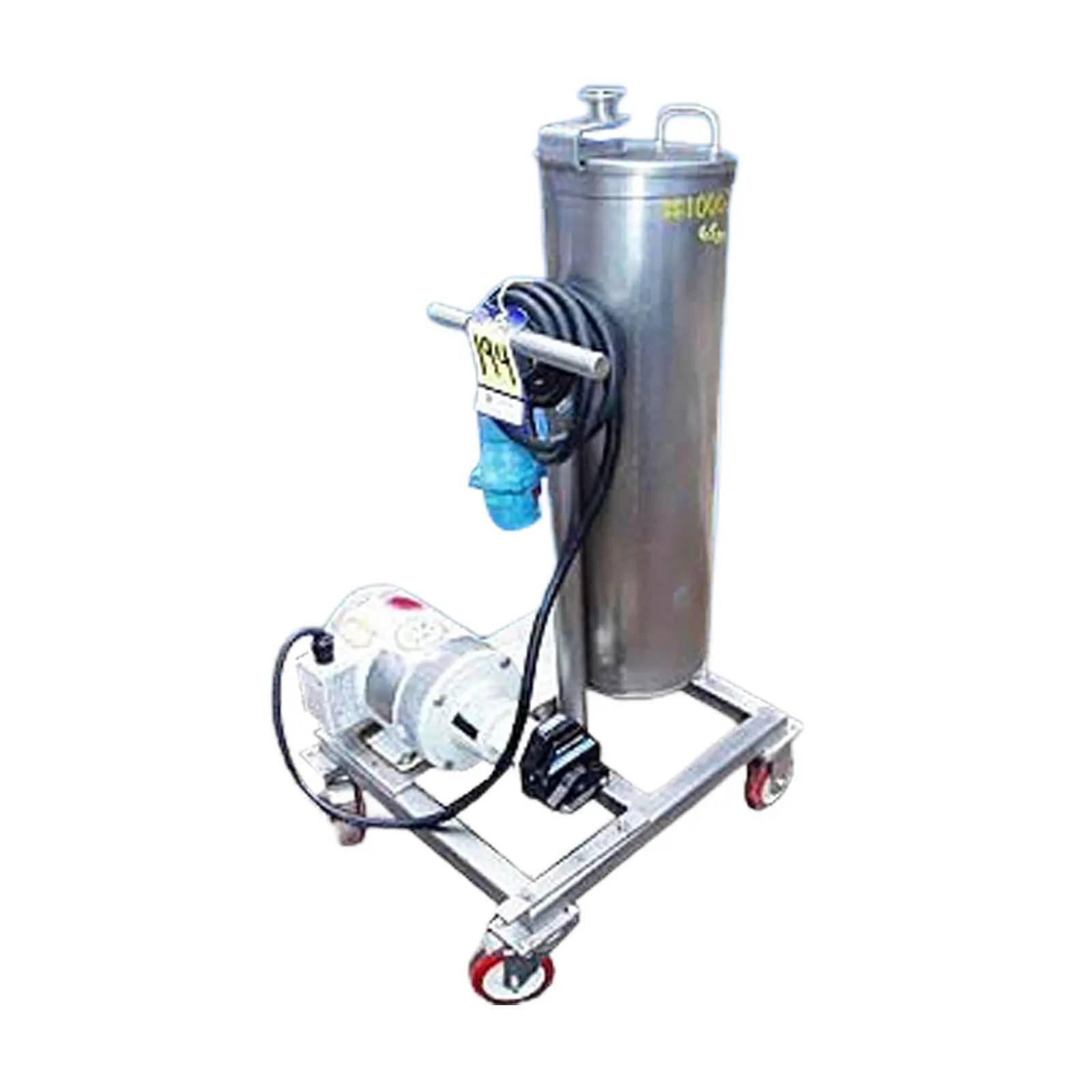 Cole Parmer #7518-62, Vacuum Pump, 0.75 HP, w/4.6 Gallon Stainless Steel Tank, 18.3 Drive ratio - Image 2