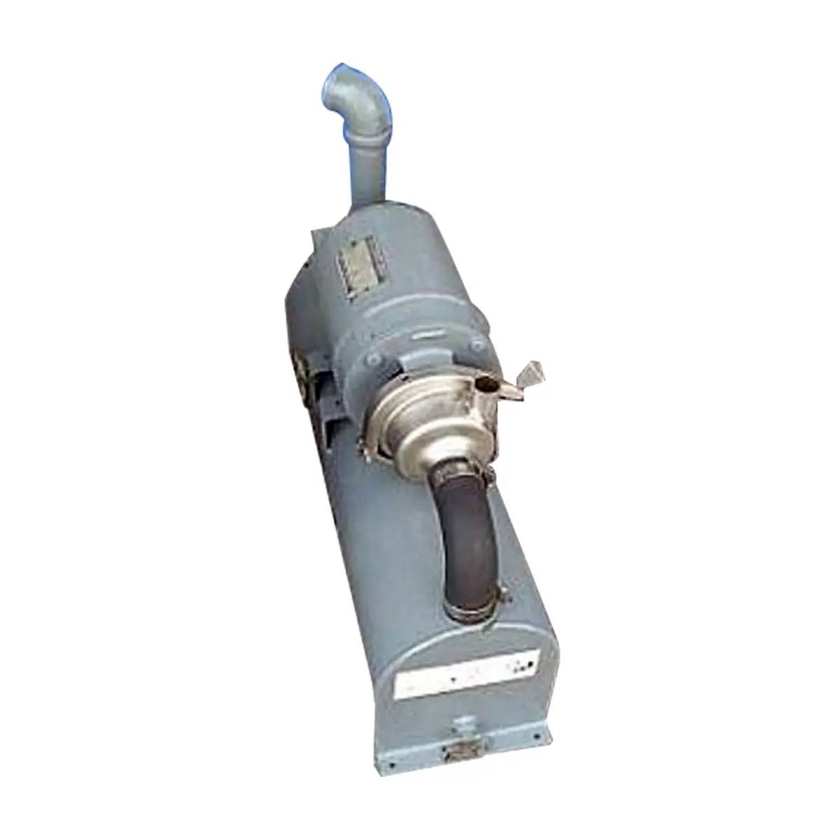 DeLaval, Vacuum Pump, 1 HP, 4.8 GPM, 7-3/4" diameter x 23-1/2" L Tank, 2" inlet, 0.5" outlet - Image 1